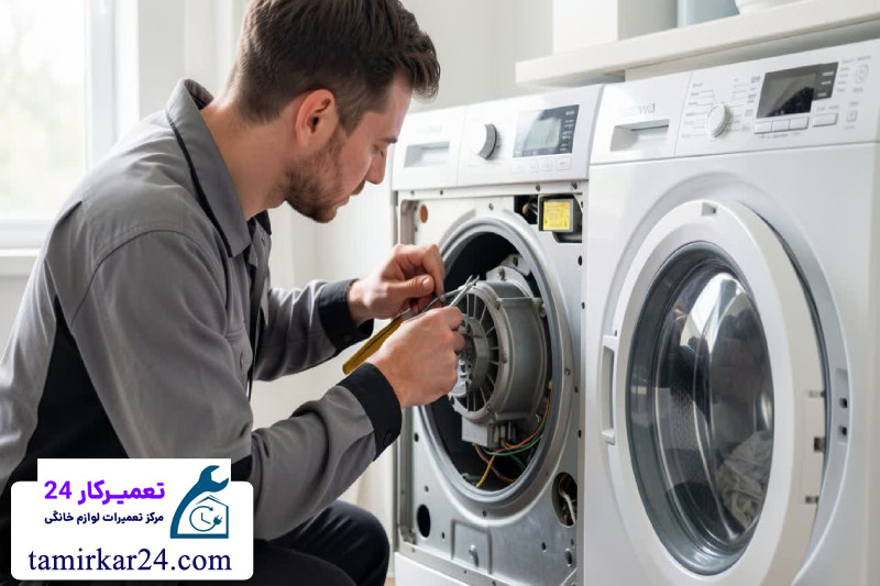 تعمیر و عیب یابی موتور لباسشویی اسنوا 